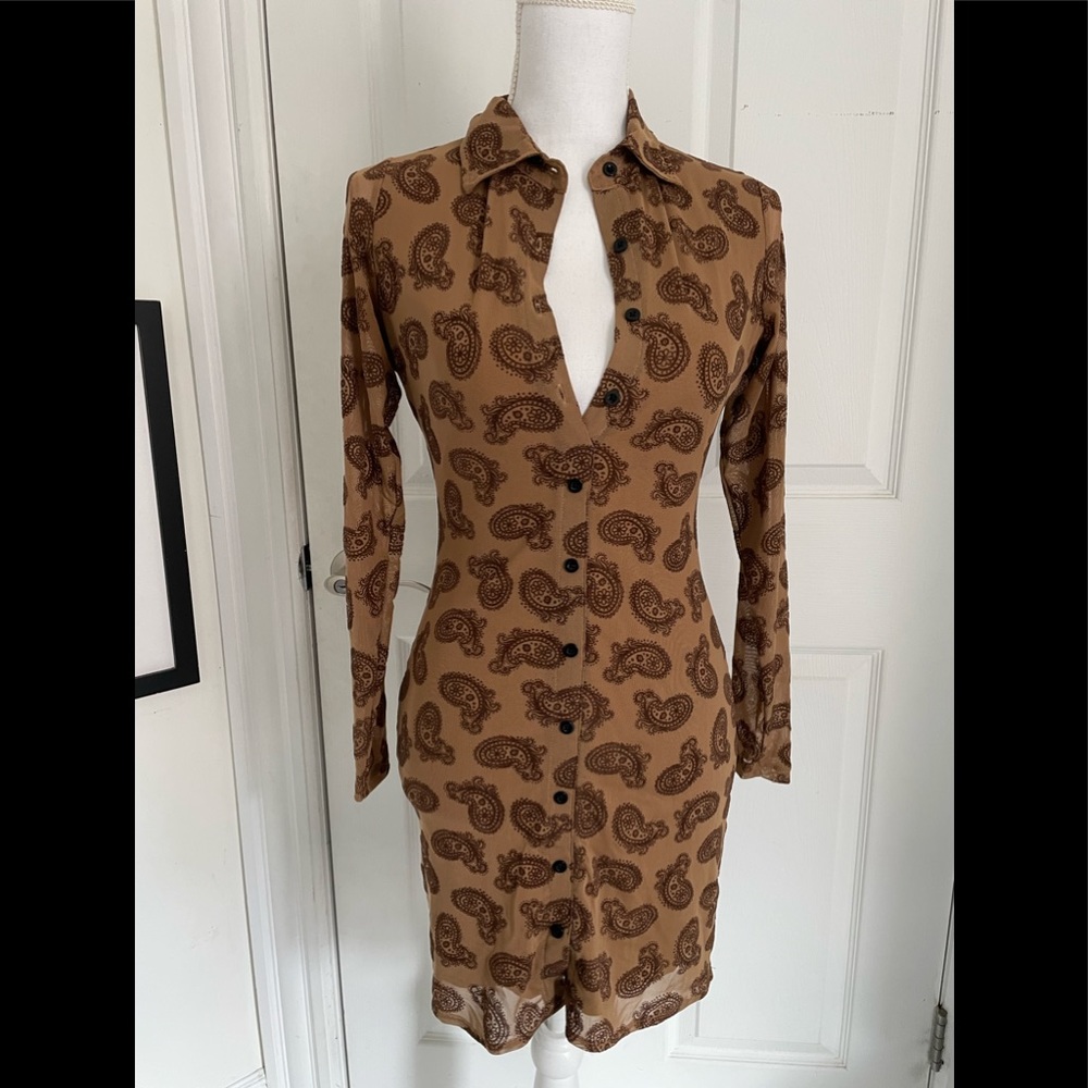 Motel Rocks paisley dress